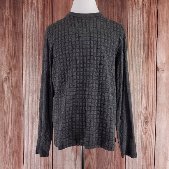 Armani Collezioni Other - NWT Armani Collezioni Mens Size XXL Gray Crew Neck Pullover Shirt Viscose Blend